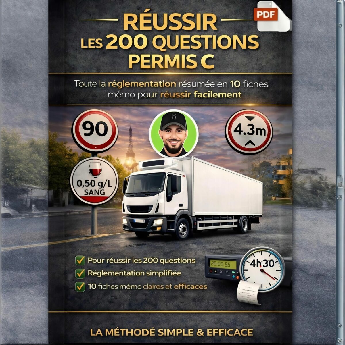 Fiches memo pour réussir les 200Q permis D – SAMAD PERMIS