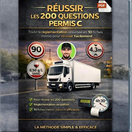 Fiches memo pour réussir les 200Q permis C